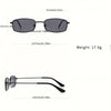 Stylish Metal Square Glasses for Men.